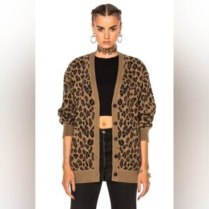 Alexander Wang leopard cardigan - Women's Medium